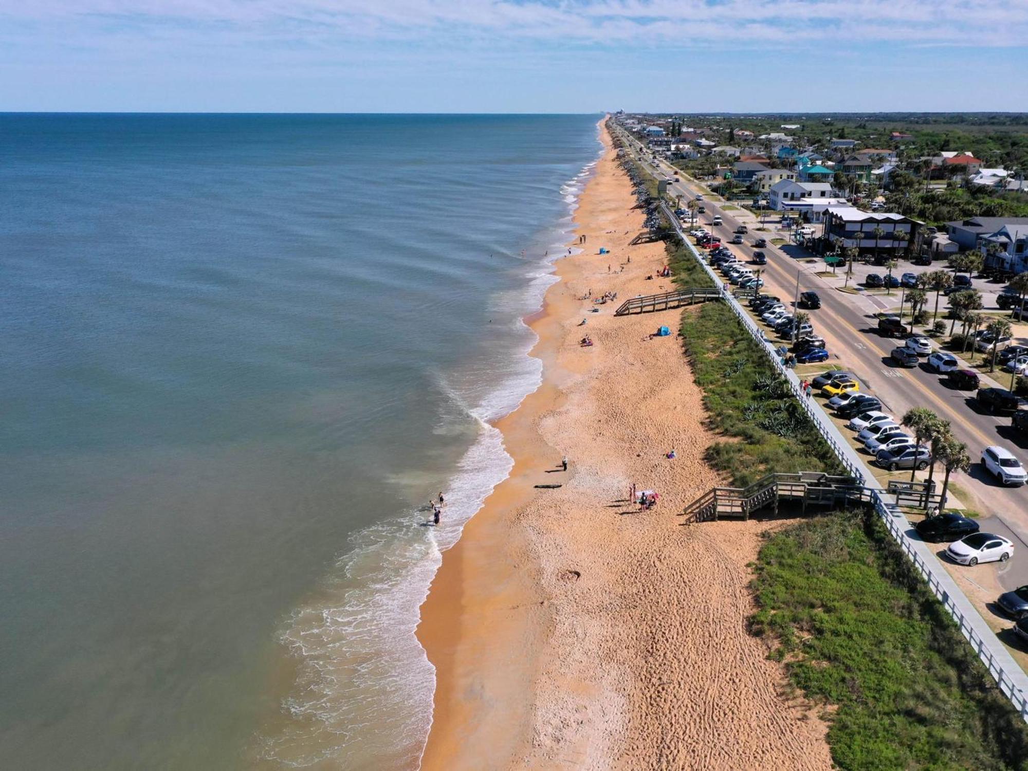 South Beach Club 205, 3 Bedrooms, Sleeps 6, Ocean View, 2Nd Floor, Elevator Flagler Beach Exterior foto